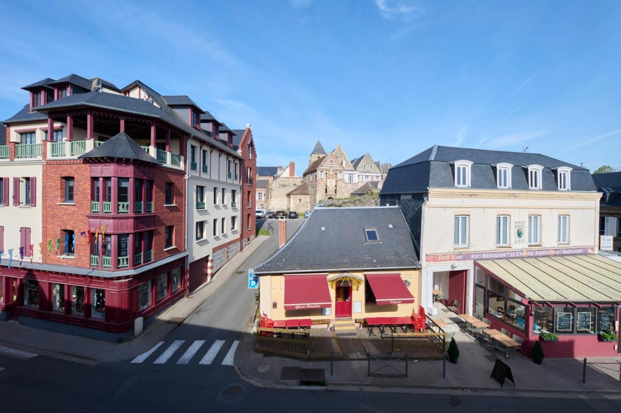 The Originals Boutique, Hotel La Colonne De Bronze, Saint-Valéry-sur-Somme Exteriör bild